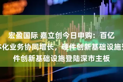 宏盈国际 嘉立创今日申购：百亿营收筑基一体化业务协同增长，硬件创新基础设施登陆深市主板